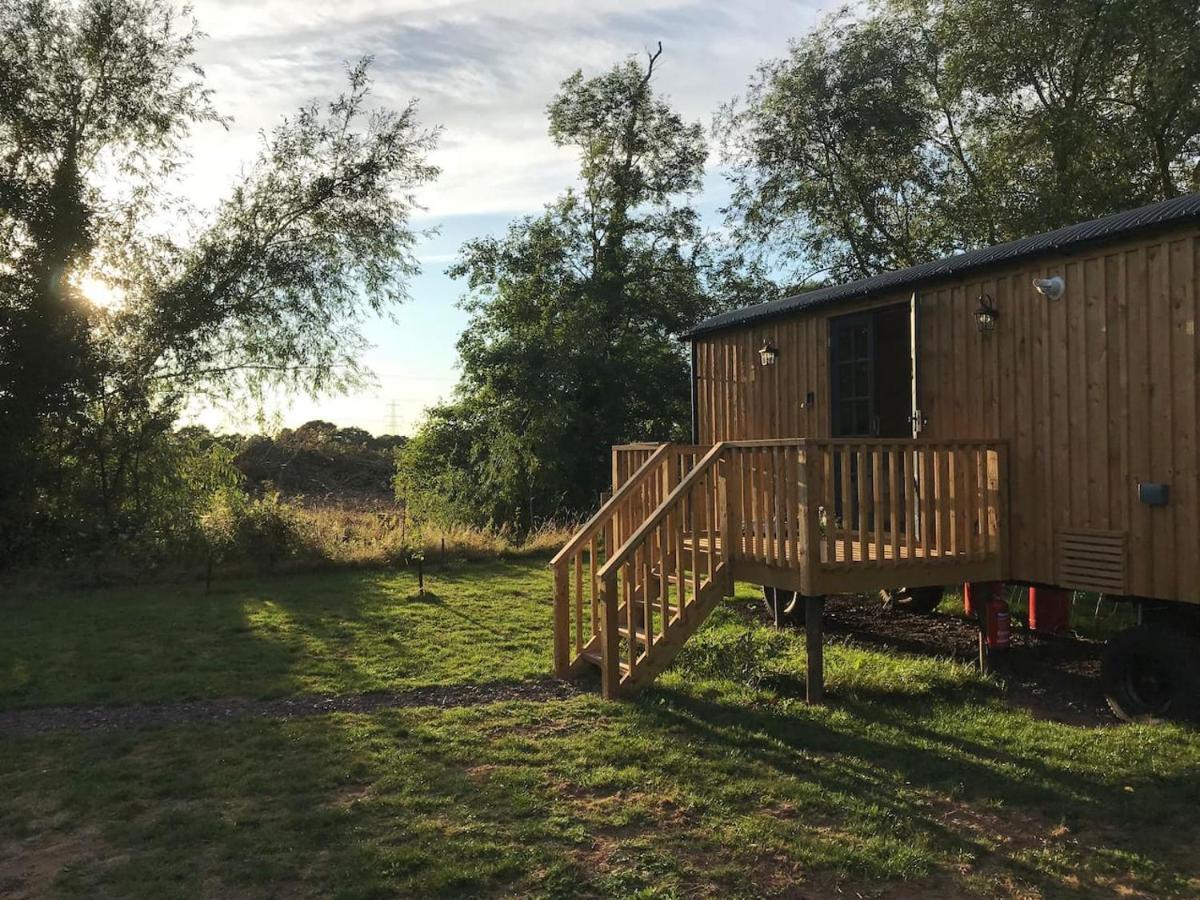 Sunset Shepherds Hut Taunton Exterior foto